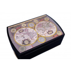 Хьюмидор Mastro de Paja на 50 сигар, Карта мира (шт.)